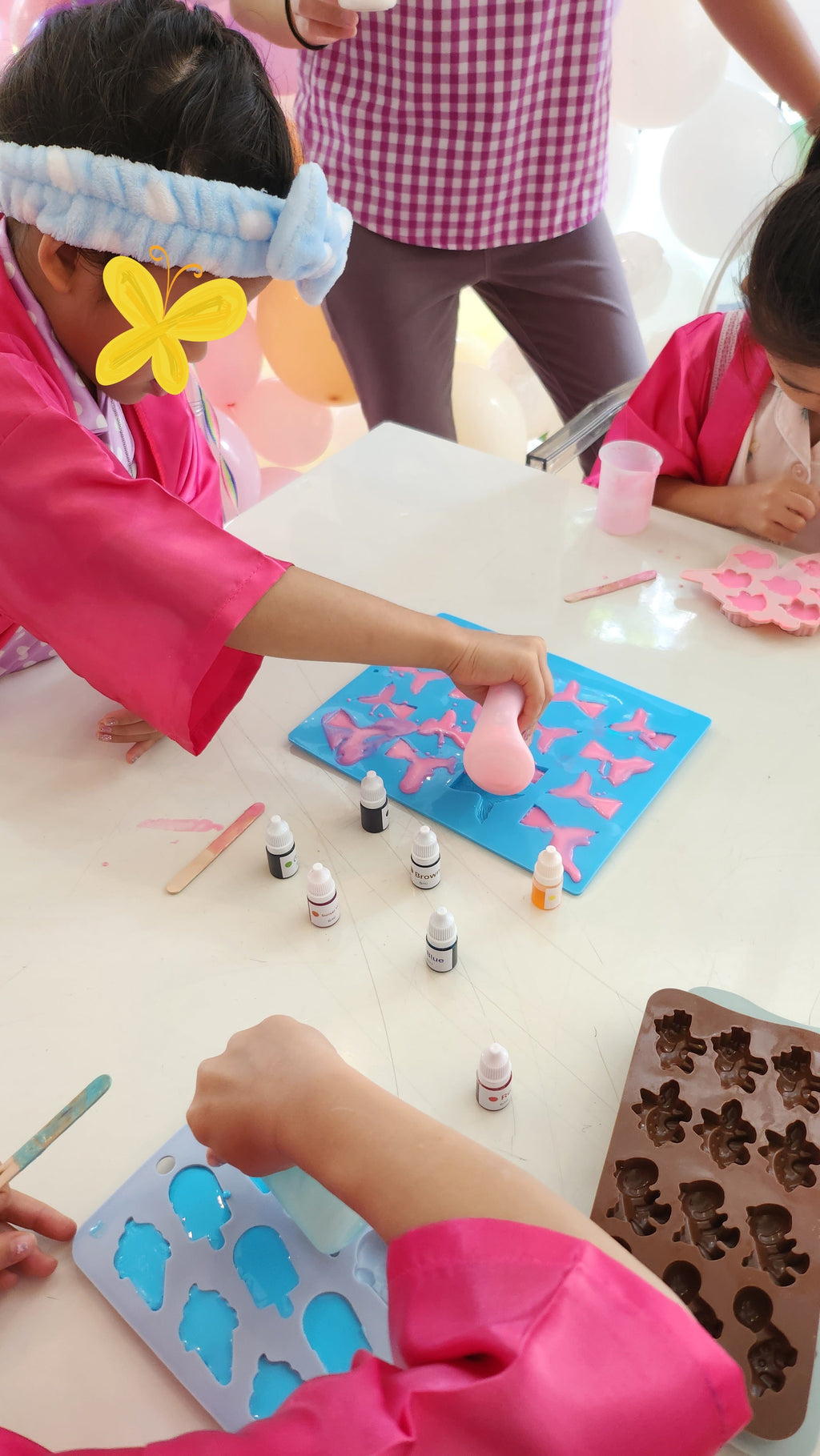 Melt and Pour soap making workshop for children