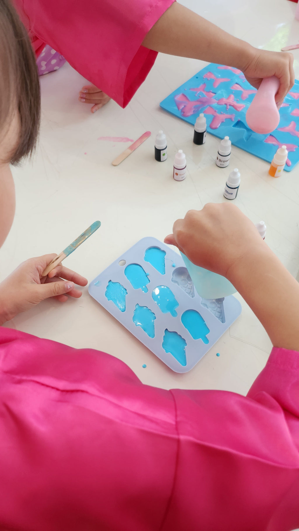 Melt and Pour soap making workshop for children