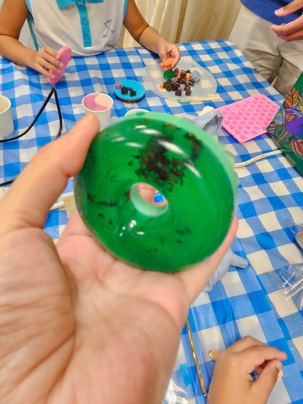 Melt and Pour soap making workshop for children