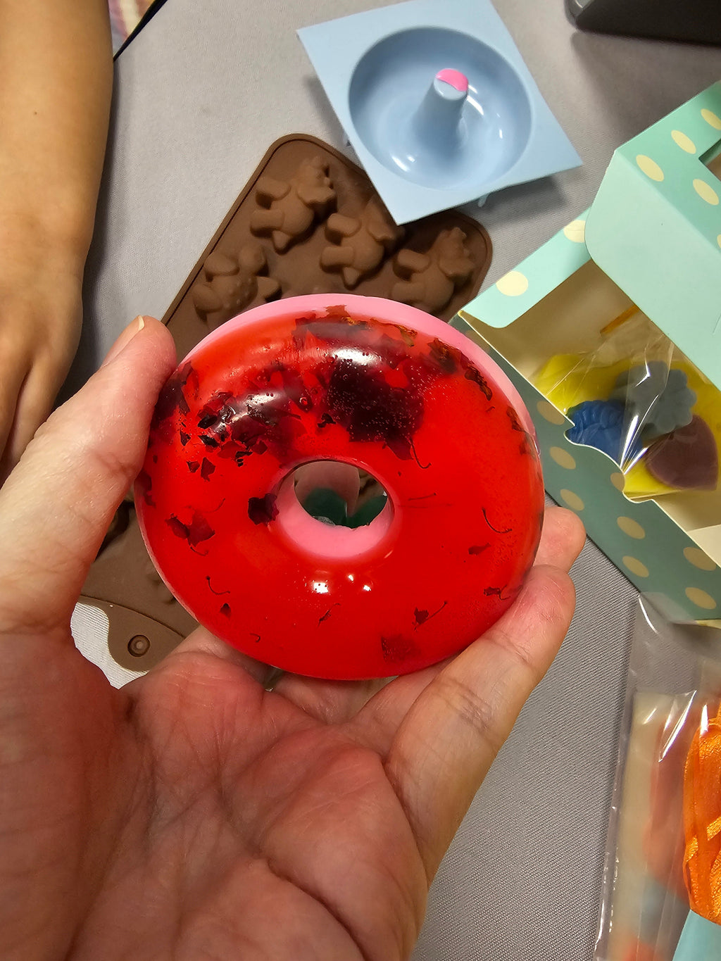 Melt and Pour soap making workshop for children
