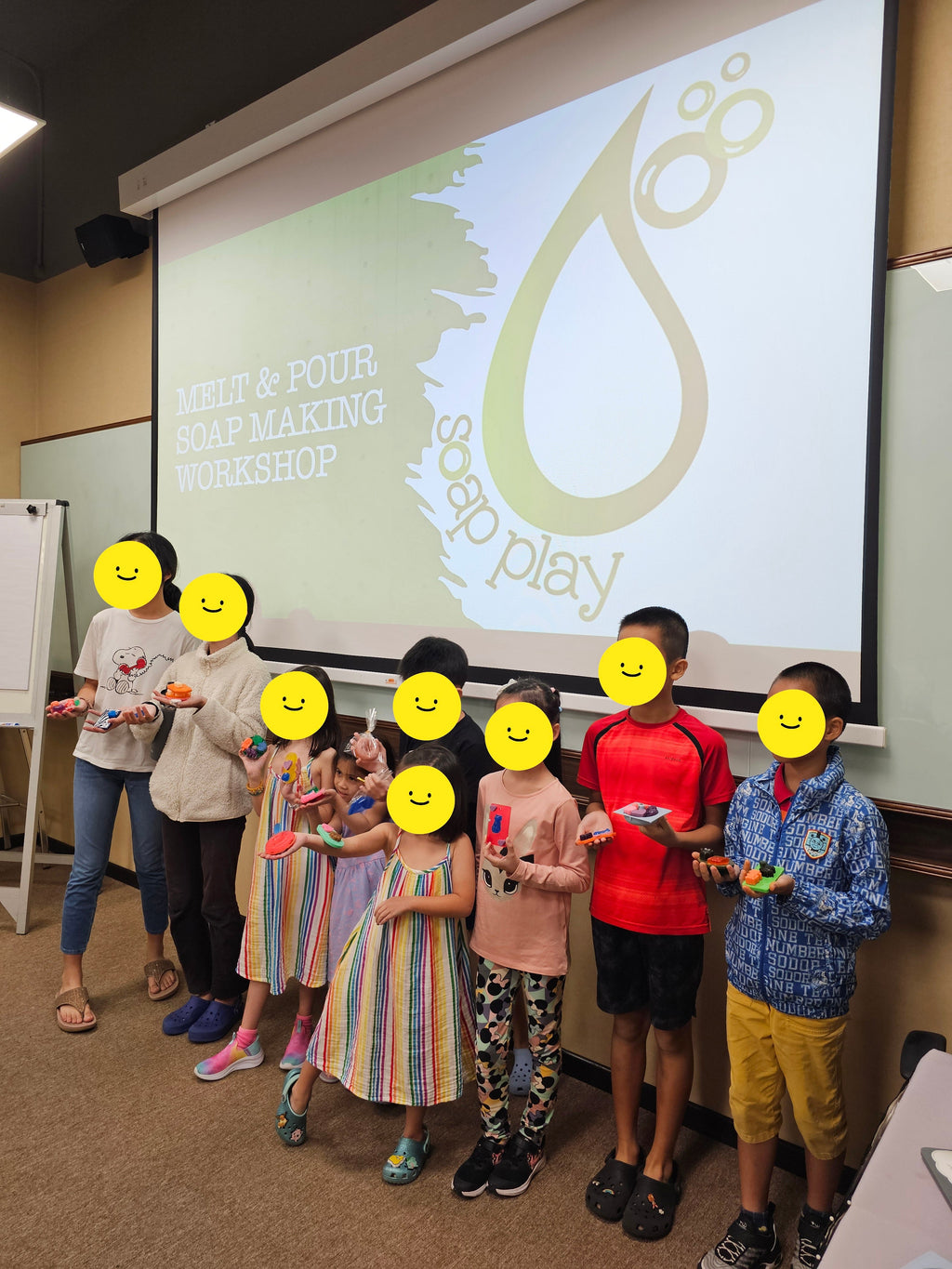 Melt and Pour soap making workshop for children